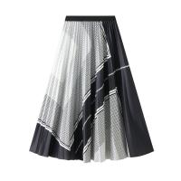 Polyester A-line Skirt large hem design : PC