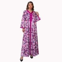 Polyester Nahöstliche islamische Musilm Kleid, Gedruckt, Zittern,  Stück