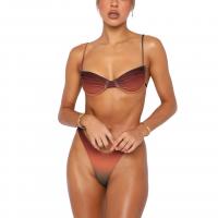 Polyamide Bikini flexible & backless & two piece & skinny style Set