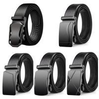 PU Leather Easy Matching Fashion Belt adjustable Solid black PC
