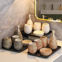 Ceramics Washing Set durable & five piece handmade Set