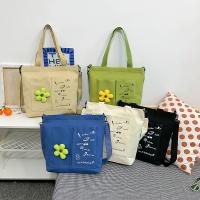 Canvas Printed & Tote Bag Shoulder Bag attached with hanging strap PC