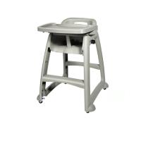 Polypropylene-PP Children Table and Chairs stretchable Solid gray PC