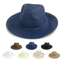 Straw windproof Sun Protection Straw Hat sun protection & breathable Solid PC