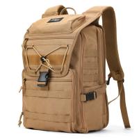 Canvas Mountaineering Bag large capacity & soft surface khaki PC