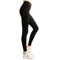 Polyamide & Nylon Women Yoga Pants fleece & lift the hip & thermal Solid PC
