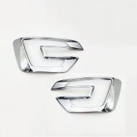 16-17 Ford Explorers Fog Light Cover two piece  silver Sold By Set