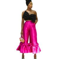 Spandex & Polyester Frauen Casual Set, Hosen & Bratbandband, Solide, mehr Farben zur Auswahl,  Festgelegt