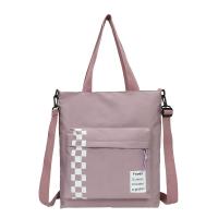Oxford Shoulder Bag attached with hanging strap & waterproof & breathable plaid PC