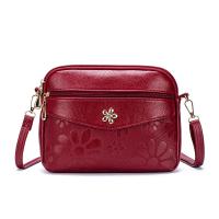 PU Leather Easy Matching Crossbody Bag soft surface & waterproof floral PC