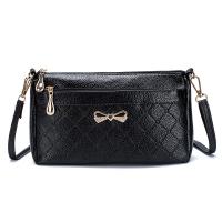 PU Leather Coin Purse & Easy Matching Crossbody Bag soft surface bowknot pattern PC