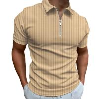 Cotone Poloshirt Patchwork Prokládané più colori per la scelta kus