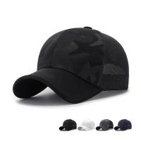 Mesh Fabric & Polyester Baseball Cap sun protection & unisex & adjustable & breathable printed camouflage : PC