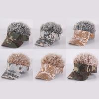Cotton Baseball Cap thermal embroidered camouflage : PC