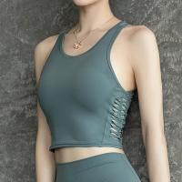 Polyamide Athletic Tank Top shockproof patchwork Solid PC