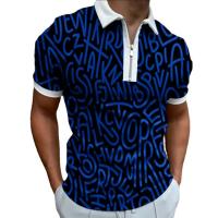 Chemische vezel & Polyester Mannen korte mouw T-shirt Afgedrukt verschillende kleur en patroon naar keuze stuk