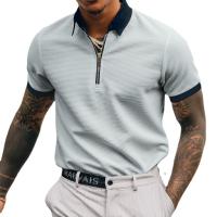 Poliéster & Algodón Camisa polo, teñido de manera simple, más colores para elegir,  trozo