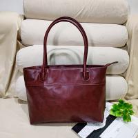 PU Leather Tote Bag Handbag large capacity & soft surface Solid PC