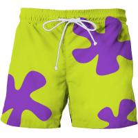 Poliéster Pantalones cortos de playa, impreso, más colores para elegir,  trozo