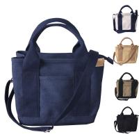 Canvas Handbag large capacity & soft surface & attached with hanging strap PC
