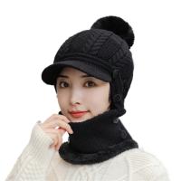 Caddice Easy Matching & Multifunction Knitted Hat thermal knitted Solid : PC
