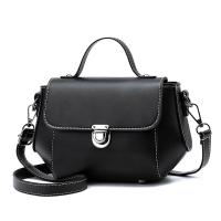 PU Leather Handbag soft surface & attached with hanging strap Polyester Solid PC