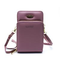 PU Leather Cell Phone Bag large capacity Solid PC