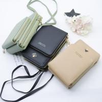 PU Leather Box Bag Cell Phone Bag Solid PC