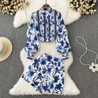Polyester Women Casual Set & two piece short & top Set