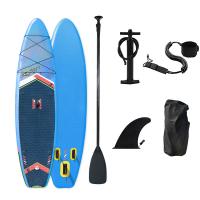 PVC Inflatable Surfboard durable & portable blue PC