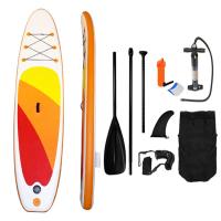 PVC Inflatable Surfboard durable & portable orange PC