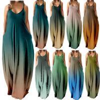 Polyester Slip Kleid, Gedruckt, Solide, mehr Farben zur Auswahl,  Stück