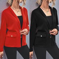 Polyester Frauen Anzug Mantel, Patchwork, Solide, mehr Farben zur Auswahl,  Stück