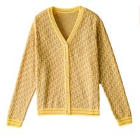 Wool Slim Sweater Coat knitted PC