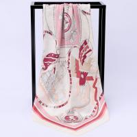 Polyester Easy Matching Silk Scarf sun protection printed PC