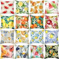 PP Cotton & Polyester Peach Skin Creative Throw Pillow Covers without pillow inner printed PC