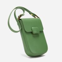 PU Leather Cell Phone Bag Mini & soft surface Solid PC