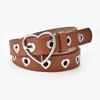 PU Leather Easy Matching Fashion Belt adjustable & hollow heart pattern PC