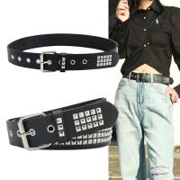PU Leather Easy Matching Fashion Belt & adjustable Solid black PC