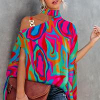 Polyester Frauen Ärmellose Blusen, Gedruckt, unterschiedliche Farbe und Muster für die Wahl,  Stück