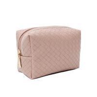 PU Leather Cosmetic Bag large capacity & soft surface PC