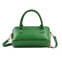 PU Leather Handbag soft surface & attached with hanging strap Solid PC