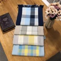 Cotton Linen Tassels Table Cloth plaid PC