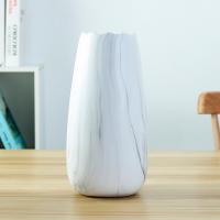 Ceramics Vase for home decoration  handmade Marbling PC