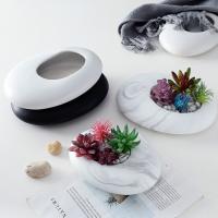 Keramik Blumentopf, Handgefertigt, unterschiedliche Farbe und Muster für die Wahl,  Stück