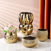 Keramik Blumentopf, Handgefertigt, Solide,  Stück