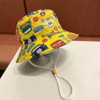 Cotton Bucket Hat & sun protection & for children printed PC
