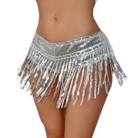 Polyester Tassels Skirt Sequin Solid PC