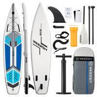 PVC Inflatable Surfboard portable EVA printed multi-colored PC