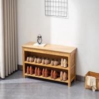 Moso Bamboo Shoes Rack Organizer for storage Solid PC